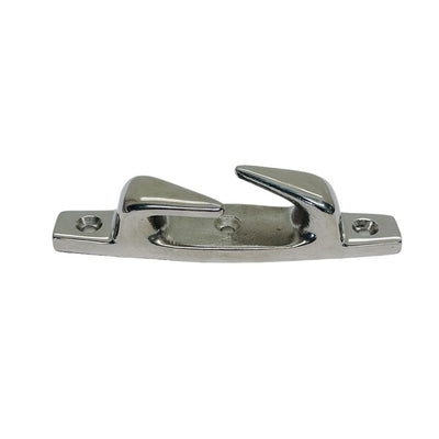 6" Stainless Steel Boat Angled Right Deck Dock Mooring Rope Cleat Chock 10 Pcs