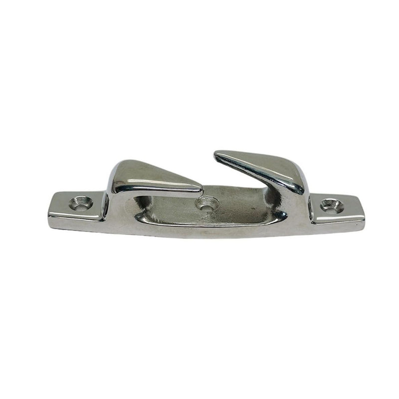 6" Stainless Steel Boat Angled Left Deck Dock Mooring Rope Cleat Chock 10 Pcs