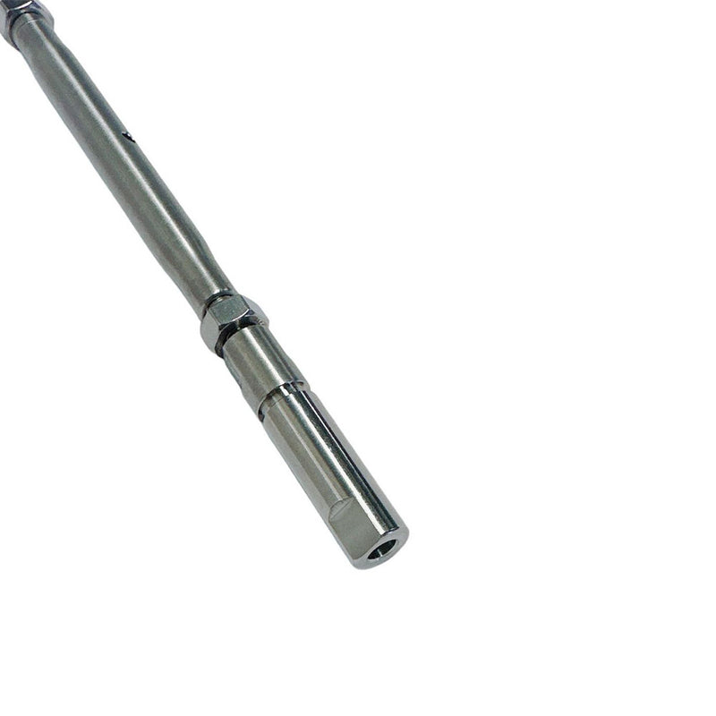 Stainless Steel Marine Swageless & Lag Turnbuckle For 3/16" Cable Wire Rope 10Pc