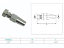 1/8" Swageless Receiver Marine Boat Stainless Steel, 1/4" Internal Thread