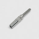 4 Pcs Marine T316 Stainless Steel Swageless Lag Stud For 1/8" Cable Rail Wire Rope Railing