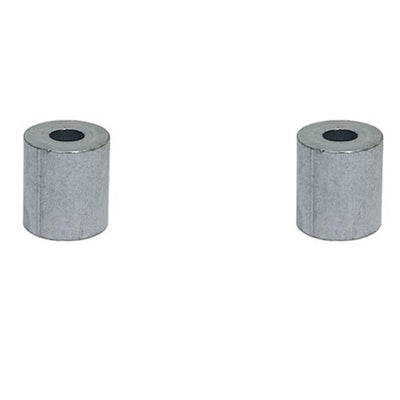 1/16" Wire Rope Aluminum Stop Loop Sleeve Round Crimps for Wire Crimping 10 Pcs