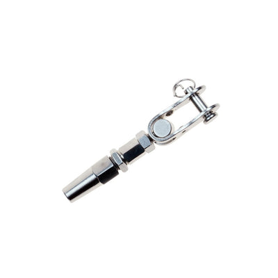 Marine Boat 1/4" Swageless Toggle Cable Railing Wire Rope, Stainless Steel 4 Pcs