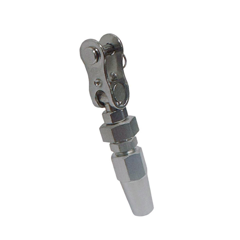 Marine Boat 1/4" Swageless Toggle Cable Railing Wire Rope, Stainless Steel 4 Pcs