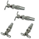 Marine Boat 3/16" Swageless Deck Toggle Cable Rail Wire, Stainless Steel 4 Pcs