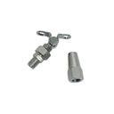 Marine Boat 1/4" Swageless Deck Toggle Cable Rail Wire, Stainless Steel 4 Pcs