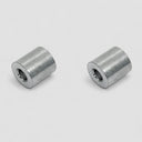 10 Pcs 3/16" Wire Rope Aluminum Stop Loop Sleeve Round Crimps for Wire Crimping