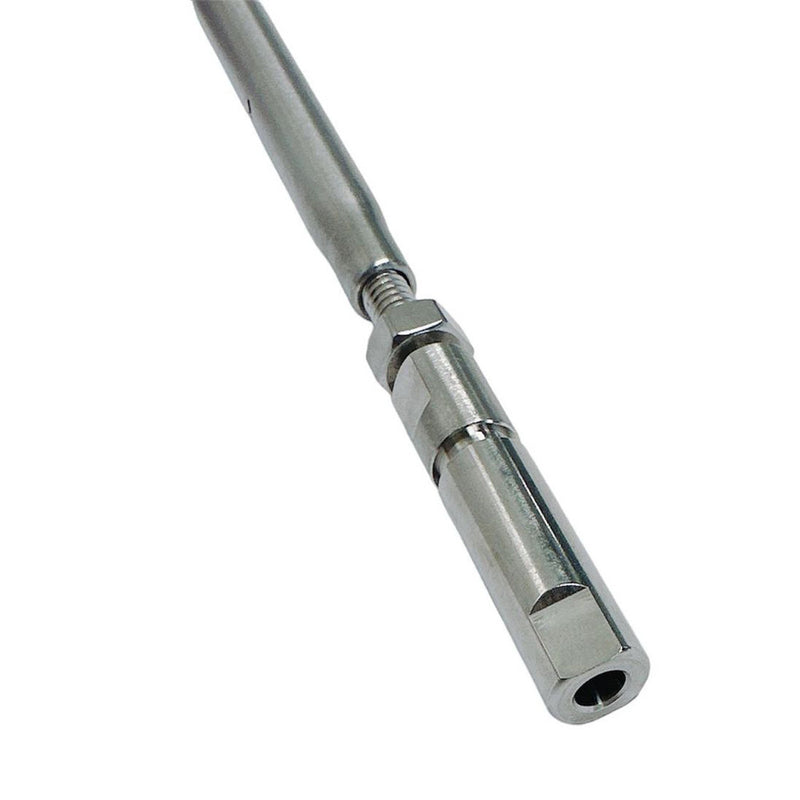 Marine Swageless Toggle Turnbuckle For 1/8" Cable Rail Wire,Stainless Steel 4Pcs