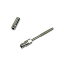 1/8" Wire Cable Deck Railing Swageless Threaded Short Stud Stainless Steel 4 Pcs