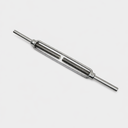 4 Pcs Marine T316 Stainless Steel Precision Cast and Formed 1/2" x 6-1/2" Stub End Turnbuckle 2,200 Lbs WLL