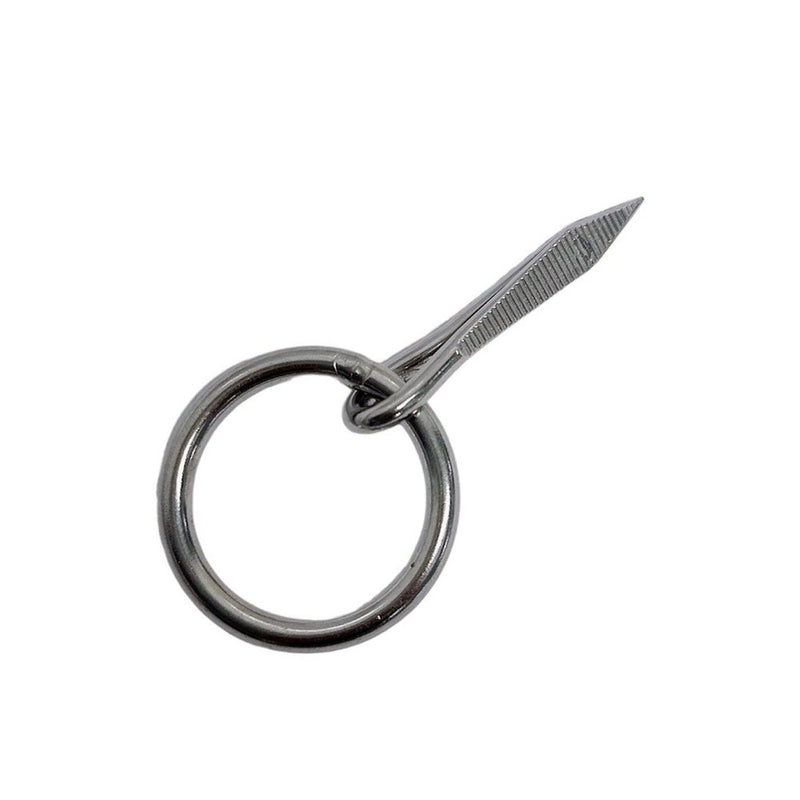 Marine 1/8" Ring Nail Link Connect Sailing Welded Ring,Stainless Steel 10Pc