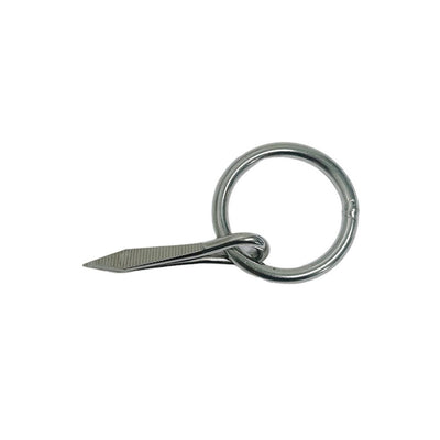Marine 1/8" Ring Nail Link Connect Sailing Welded Ring,Stainless Steel 10Pc