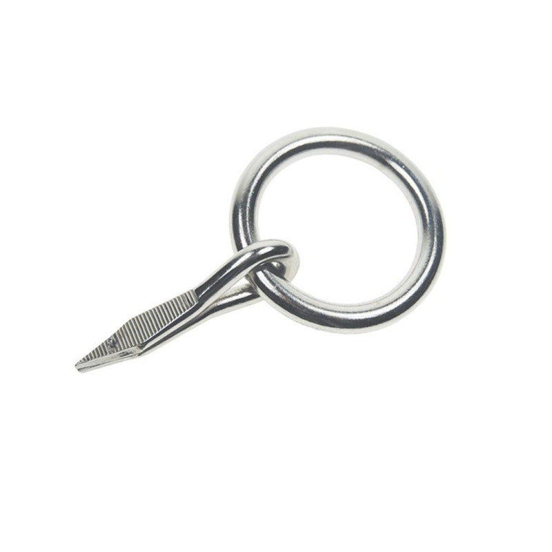 Marine 1/8" Ring Nail Link Connect Yacht Sailing Welded Ring,Stainless Steel