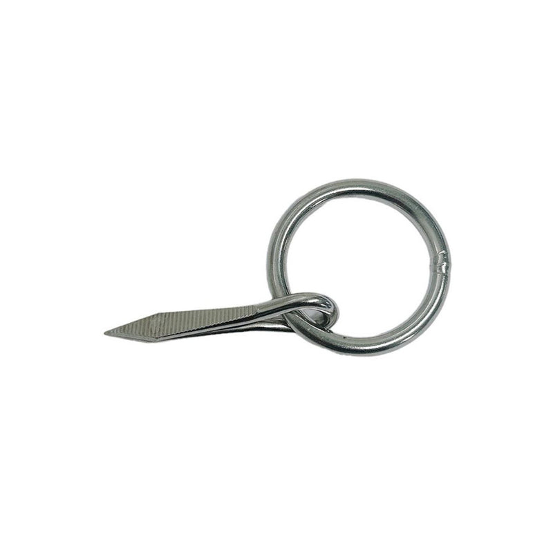 Marine 1/8" Ring Nail Link Connect Yacht Sailing Welded Ring,Stainless Steel