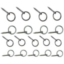 Marine 1/4" Ring Nail Link Connect Sailing Welded Ring,Stainless Steel 10 Pcs