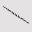 Marine T316 Stainless Steel 1/4" Thread Swage Stud & Stud Pipe Turnbuckle For 3/16" Cable Wire Rope