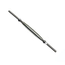 1/2" Thread Swage Stud & Stud Pipe Turnbuckle 1/4" Cable Stainless Steel