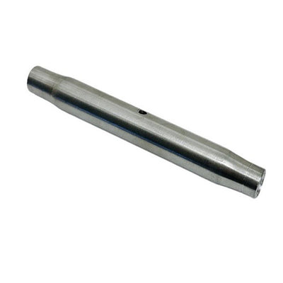Marine Boat Stainless Steel T316 Pipe Style Turnbuckle Body 3/8" x 4-3/4" 4 Pcs