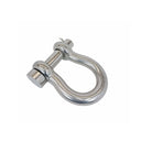 Marine Mil-Spec 5/8" Round Pin Anchor Shackle 4,000Lb WLL Forged Stainless Steel