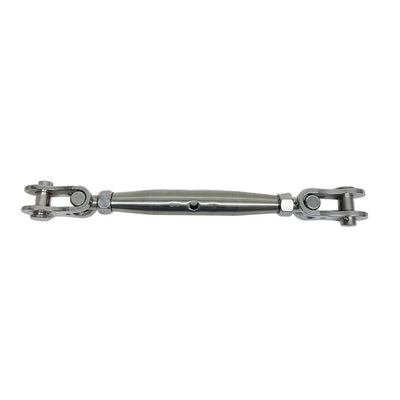 Marine 3/16" Toggle & toggle Pipe Turnbuckle 320 Lbs WLL Stainless Steel 4 Pcs