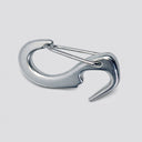 Marine T316 Stainless Steel 3-1/2"L Open End Spring Snap Tack Hook Sail Snap Hook 550 Lbs WLL