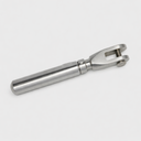 4 Pcs Marine T316 Stainless Steel Streamline Adjustable Jaw For 3/16" Cable Rail Wire Rope