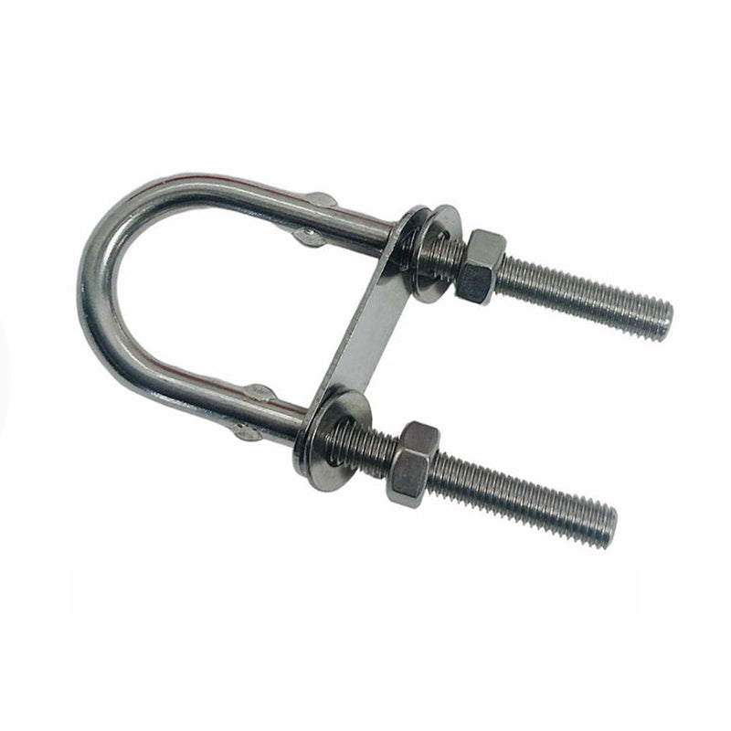 4 Pcs T304 Stainless Steel 4" U-Bolt