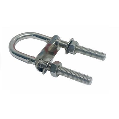 4 Pcs T304 Stainless Steel 4" U-Bolt