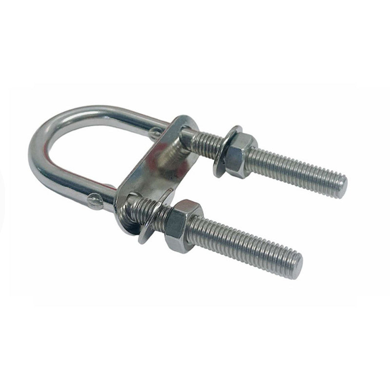 4 Pcs T304 Stainless Steel 4" U-Bolt