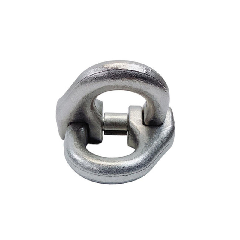 Stainless Steel 3/8" Marine Hammerlock Coupling Link Connecting 4400Lb WLL 4 Pcs