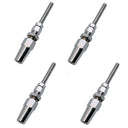 Marine 1/4" Swageless Threaded Stud 1/2" Thread 1/4" Cable Stainless Steel 4 Pcs