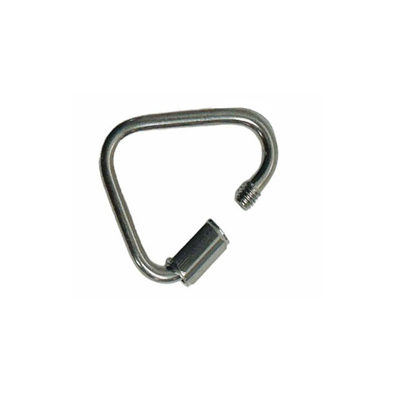 Delta Quick Links 1/8" Stainless Steel T316 Triangle Carabiner 330 Lbs WLL