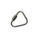 Delta Quick Links 1/8" Stainless Steel T316 Triangle Carabiner 330 Lbs WLL 4 Pcs