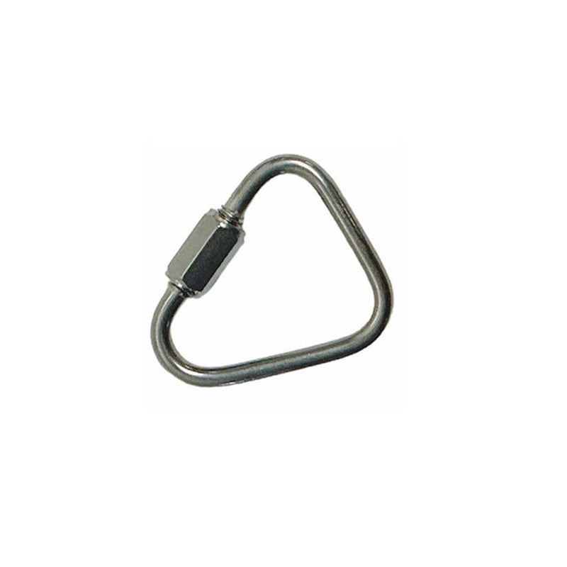 Delta Quick Links 3/16" Stainless Steel T316 Triangle Carabiner 660 Lbs WLL