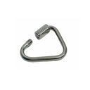 Delta Quick Links 3/16" Stainless Steel T316 Triangle Carabiner 660 Lbs WLL