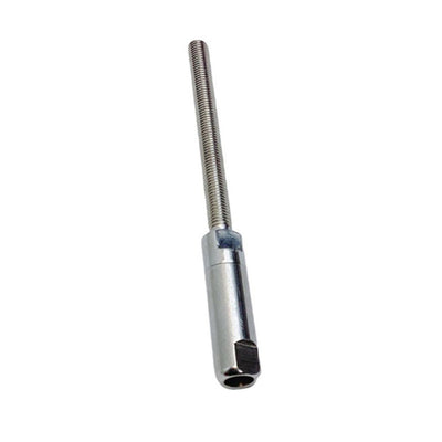 Fully Threaded 3/16" Push & Go Swageless Lag For 3/16" Cable Stainless Steel 4Pc
