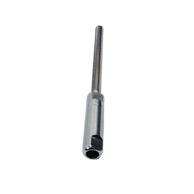 Fully Threaded 3/16" Push & Go Swageless Lag For 3/16" Cable Stainless Steel 4Pc