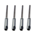 Fully Threaded 1/8" Push & Go Swageless Lag For 1/8" Cable Stainless Steel 4 Pcs