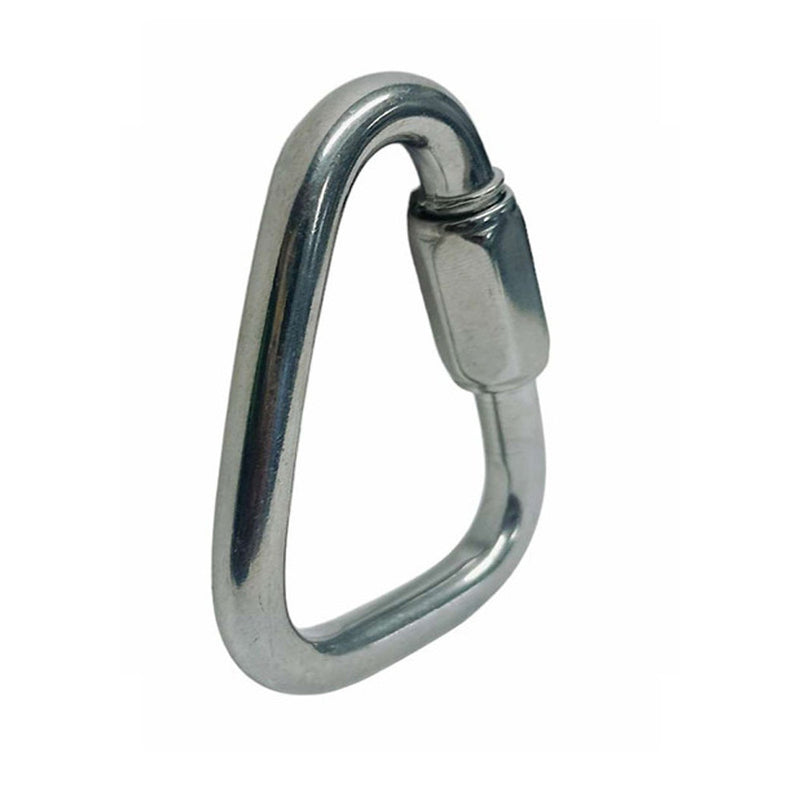 Delta Quick Links 3/8" Stainless Steel T316 Triangle Carabiner 2,200 Lbs WLL