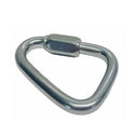 Delta Quick Links 3/8" Stainless Steel T316 Triangle Carabiner 2,200 Lbs WLL
