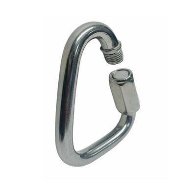 Delta Quick Links 3/8" Stainless Steel T316 Triangle Carabiner 2,200 Lbs WLL