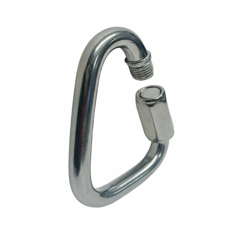 Delta Quick Links 3/8" Stainless Steel T316 Triangle Carabiner 2,200 Lbs WLL