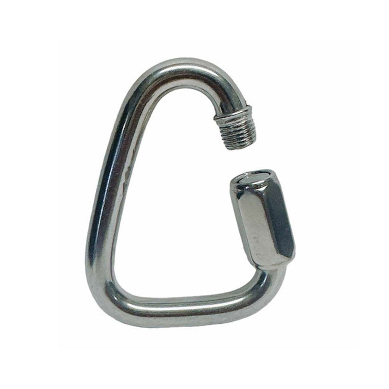 Delta Quick Links 3/8" Stainless Steel T316 Triangle Carabiner 2,200 Lbs WLL