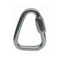 Delta Quick Links 3/8" Stainless Steel T316 Triangle Carabiner 2,200 Lbs WLL