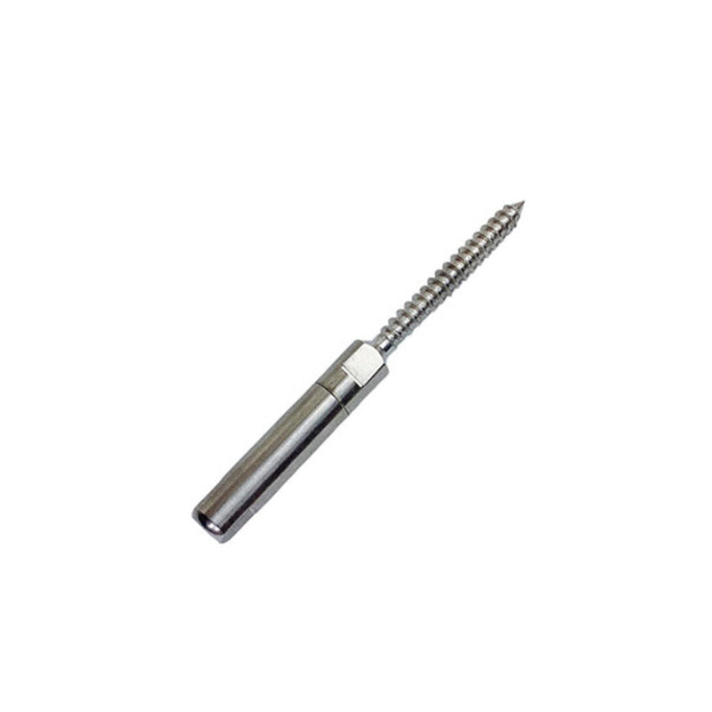 1/8" Push & Go Swageless Lag For 1/8" Cable Rail Marine Boat Stainless Steel