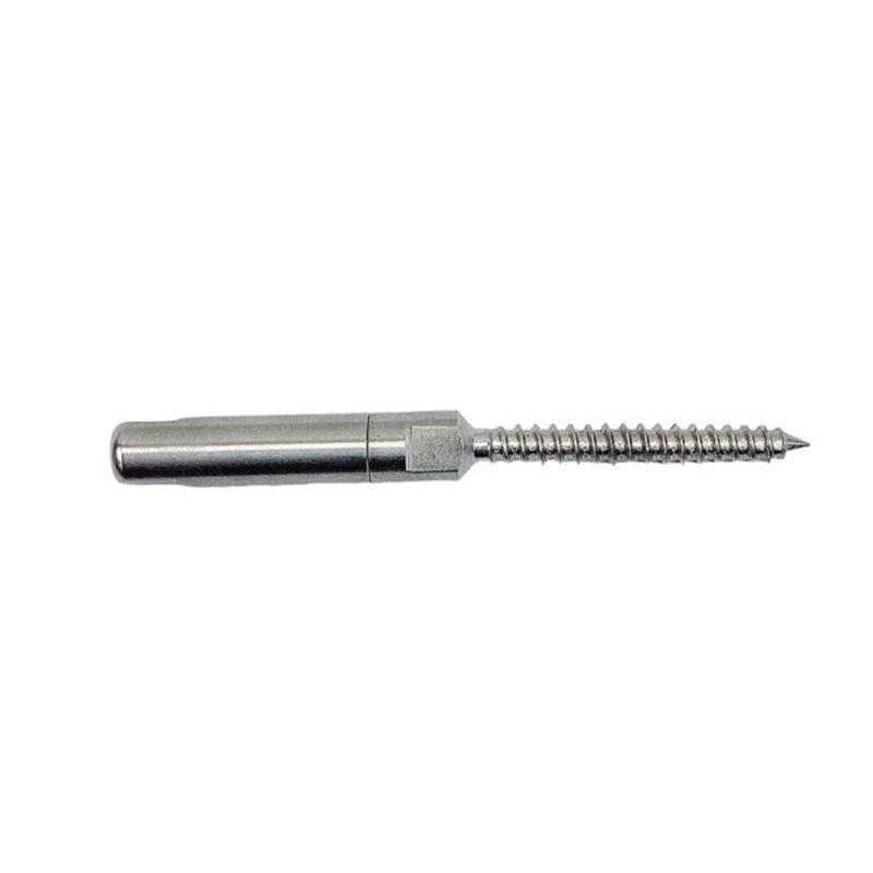 1/8" Push & Go Swageless Lag For 1/8" Cable Rail Marine Boat Stainless Steel
