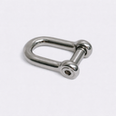 Marine T316 Stainless Steel 3/8" D Shackle Hex Sink Screw Pin 1,700 Lbs WLL