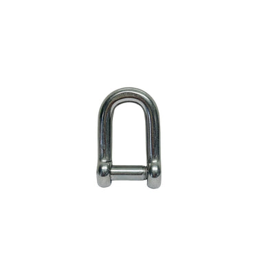 15/32" D Shackle Hex Sink Marine Grade Screw Pin 2200Lb WLL Stainless Steel 4 Pc
