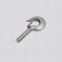 4 Pcs Marine T316 Stainless Steel Drop Forged 3/4" Shank Hook Drop Forged Hook Rigging 2,000 Lbs WLL