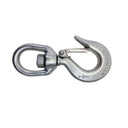 1/2" Drop Forged Swivel Hook Lifting Hook 1,000 LBS WLL Stainless Steel T316